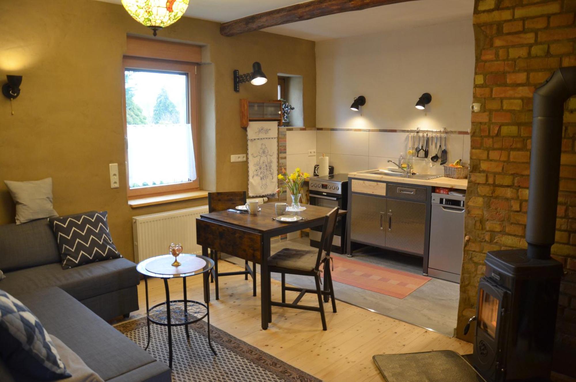 Ferienwohnung Zallnerhof Am Elberadweg In Steutz Dış mekan fotoğraf