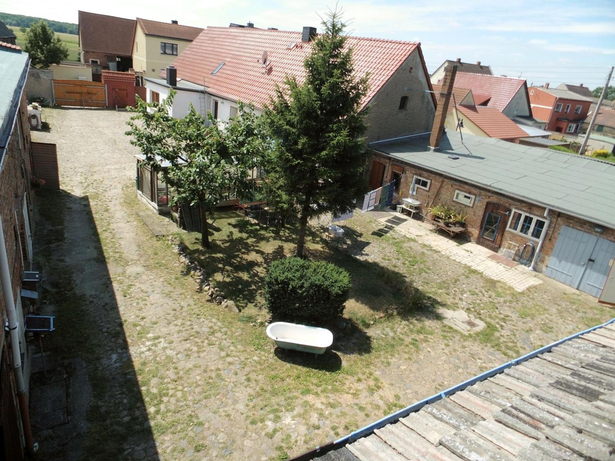 Ferienwohnung Zallnerhof Am Elberadweg In Steutz Dış mekan fotoğraf